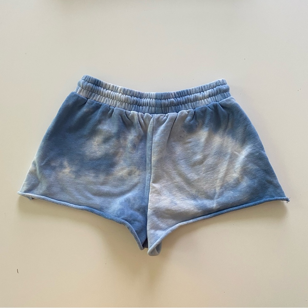 Princess Polly Blue Tie Dye Shorts